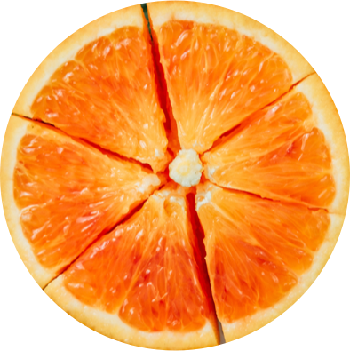 animated spinning image of an orange
